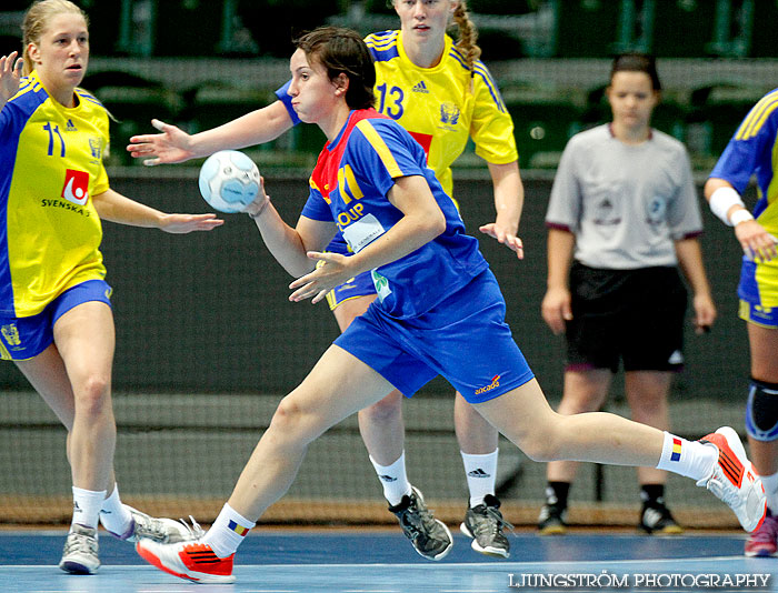 European Open W18 5th place Romania-Sweden 27-29,dam,Scandinavium,Göteborg,Sverige,Handboll,,2012,56483