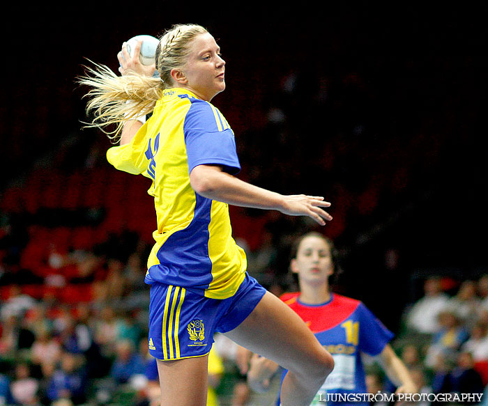 European Open W18 5th place Romania-Sweden 27-29,dam,Scandinavium,Göteborg,Sverige,Handboll,,2012,56484