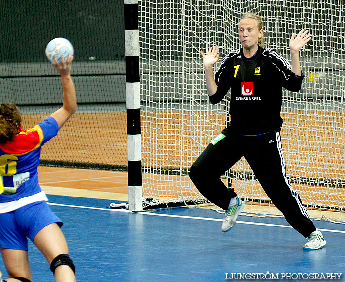 European Open W18 5th place Romania-Sweden 27-29,dam,Scandinavium,Göteborg,Sverige,Handboll,,2012,56495