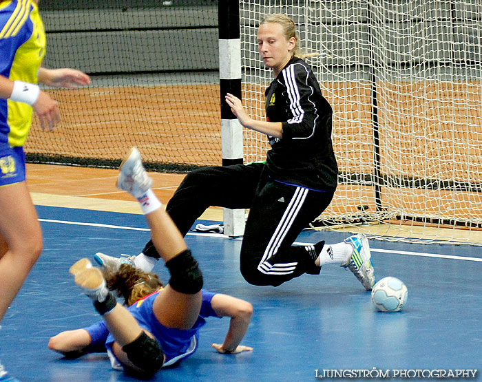 European Open W18 5th place Romania-Sweden 27-29,dam,Scandinavium,Göteborg,Sverige,Handboll,,2012,56498