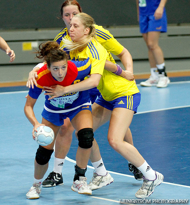 European Open W18 5th place Romania-Sweden 27-29,dam,Scandinavium,Göteborg,Sverige,Handboll,,2012,56504