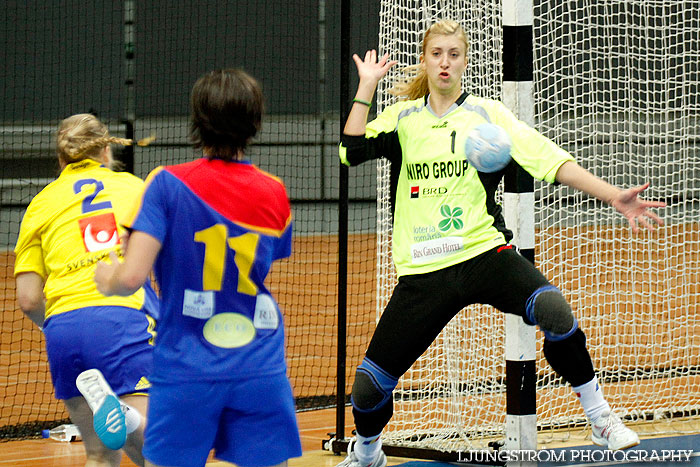 European Open W18 5th place Romania-Sweden 27-29,dam,Scandinavium,Göteborg,Sverige,Handboll,,2012,56507