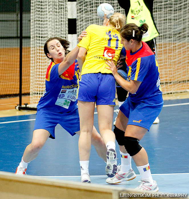 European Open W18 5th place Romania-Sweden 27-29,dam,Scandinavium,Göteborg,Sverige,Handboll,,2012,56509