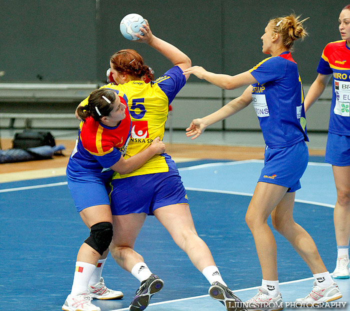 European Open W18 5th place Romania-Sweden 27-29,dam,Scandinavium,Göteborg,Sverige,Handboll,,2012,56510