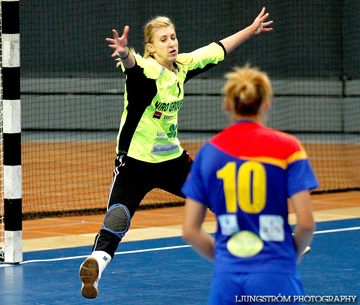 European Open W18 5th place Romania-Sweden 27-29,dam,Scandinavium,Göteborg,Sverige,Handboll,,2012,56511