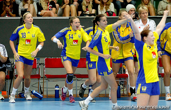 European Open W18 5th place Romania-Sweden 27-29,dam,Scandinavium,Göteborg,Sverige,Handboll,,2012,56520