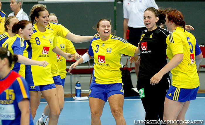 European Open W18 5th place Romania-Sweden 27-29,dam,Scandinavium,Göteborg,Sverige,Handboll,,2012,56522