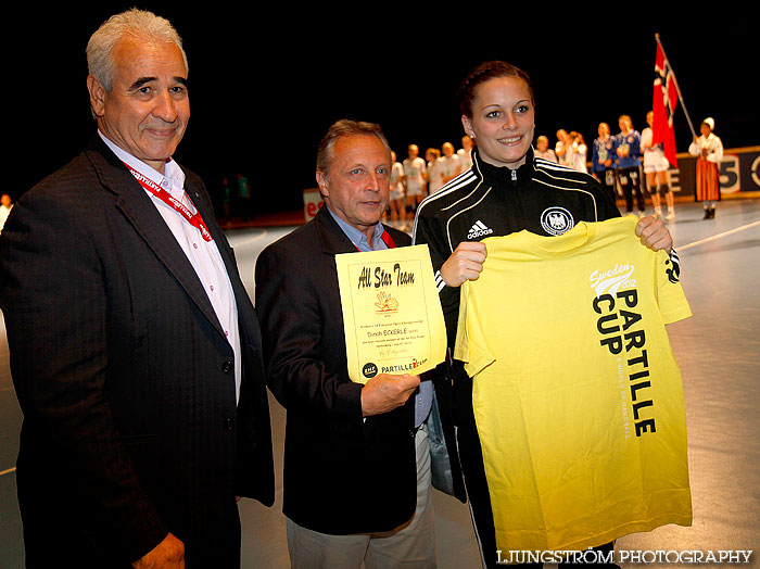 European Open W18 Prize Ceremony,dam,Scandinavium,Göteborg,Sverige,Handboll,,2012,56086