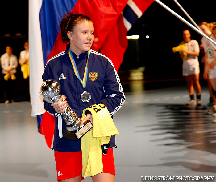European Open W18 Prize Ceremony,dam,Scandinavium,Göteborg,Sverige,Handboll,,2012,56098
