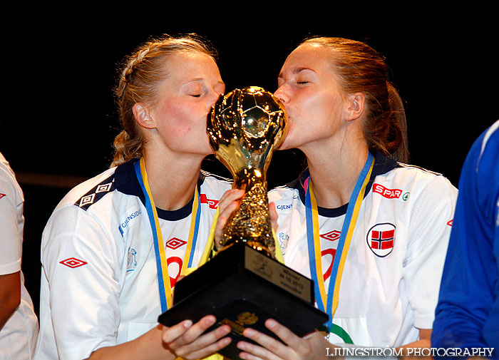 European Open W18 Prize Ceremony,dam,Scandinavium,Göteborg,Sverige,Handboll,,2012,56112