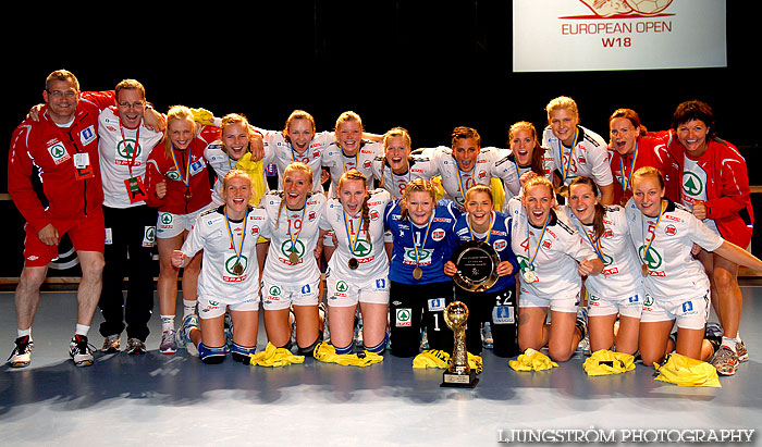 European Open W18 Prize Ceremony,dam,Scandinavium,Göteborg,Sverige,Handboll,,2012,56114