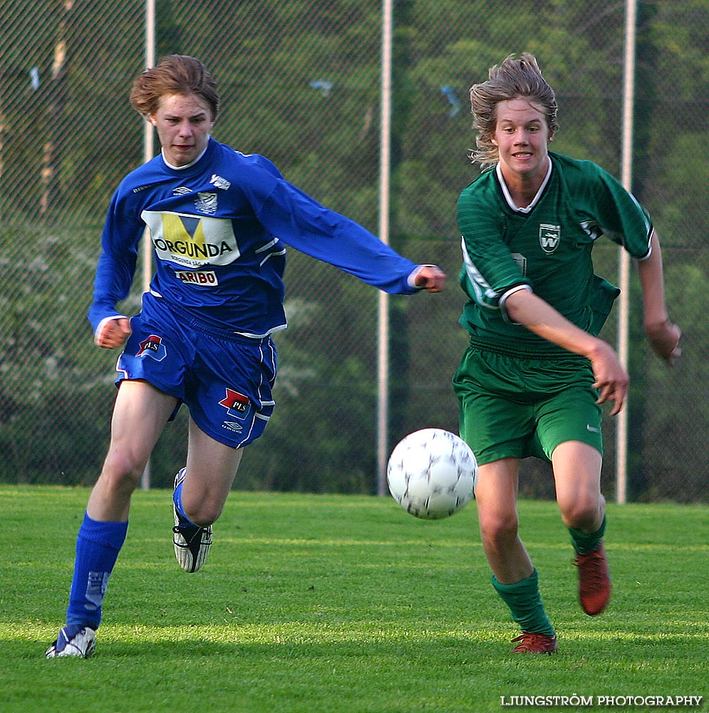 DM IFK Skövde FK P16-Wargöns IK P16,herr,Lillegårdens IP,Skövde,Sverige,Fotboll,,2005,92085