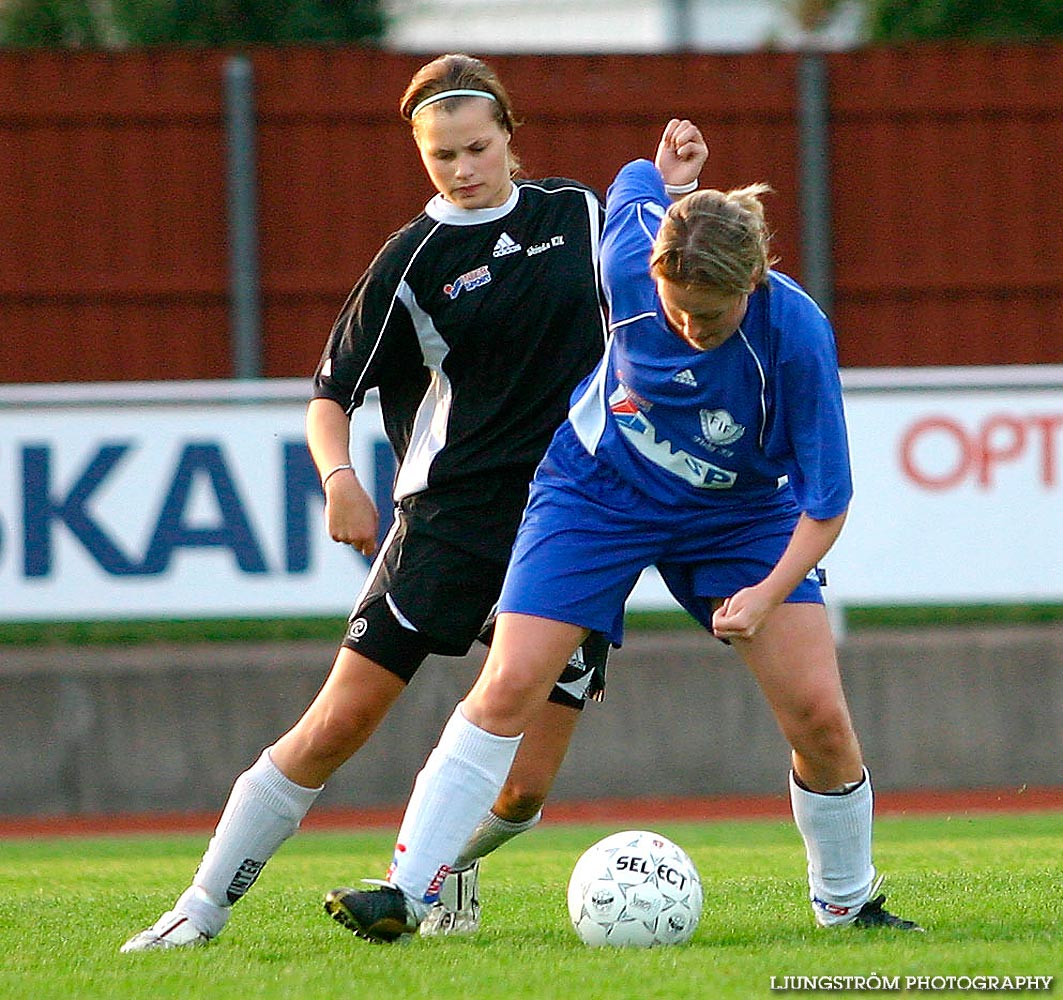 Skövde KIK-Floby IF 2-6,dam,Södermalms IP,Skövde,Sverige,Fotboll,,2005,11624