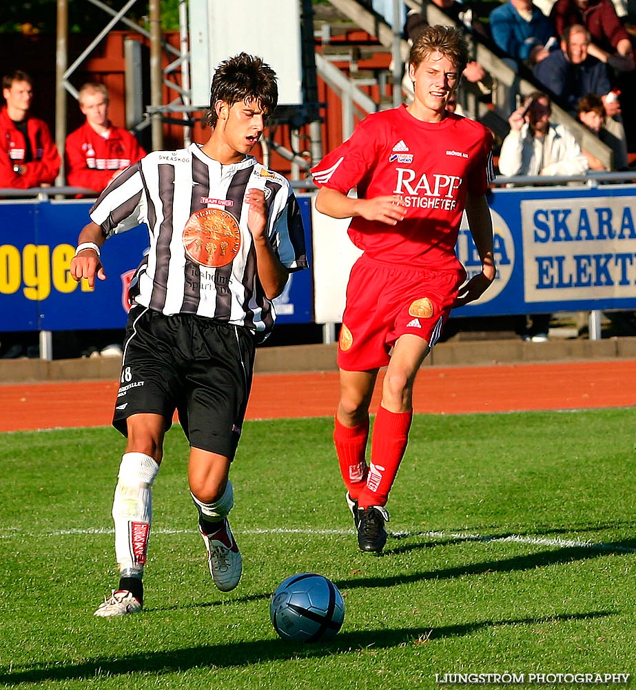 Skövde AIK-Tidaholms GoIF 5-3,herr,Södermalms IP,Skövde,Sverige,Fotboll,,2005,11663