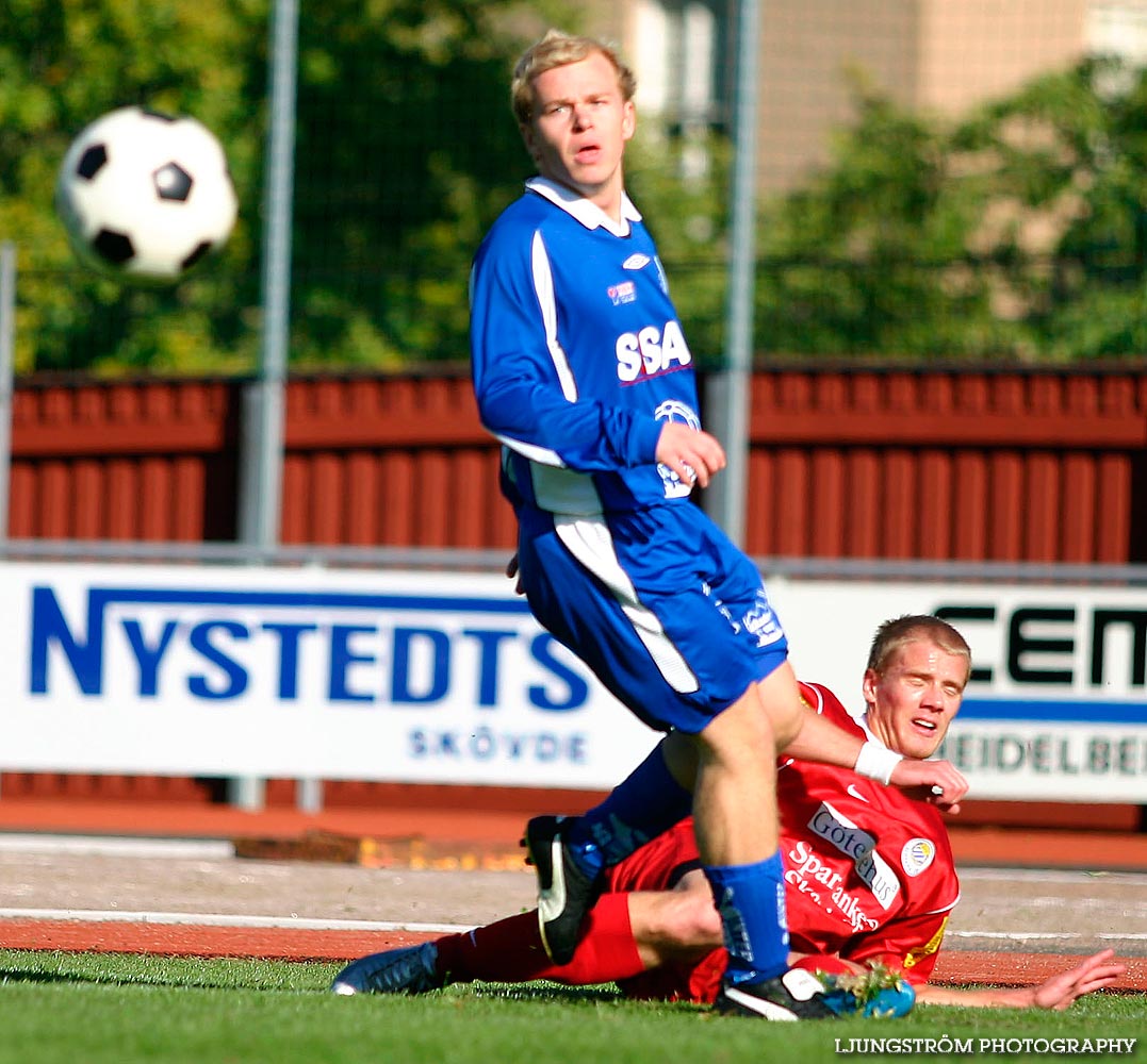 IFK Skövde FK-Götene IF 0-2,herr,Södermalms IP,Skövde,Sverige,Fotboll,,2005,11713