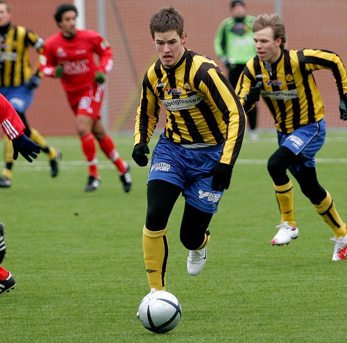 Träningsmatch Skövde AIK-Jonsereds IF 1-2,herr,Södermalms IP,Skövde,Sverige,Fotboll,,2007,3562