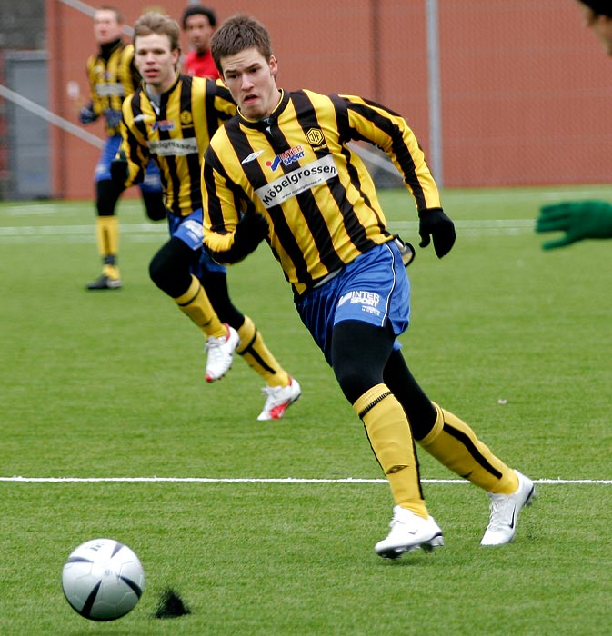 Träningsmatch Skövde AIK-Jonsereds IF 1-2,herr,Södermalms IP,Skövde,Sverige,Fotboll,,2007,3563