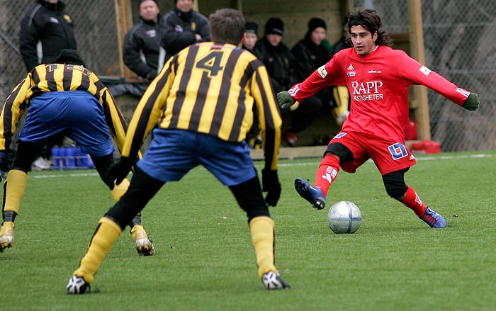Träningsmatch Skövde AIK-Jonsereds IF 1-2,herr,Södermalms IP,Skövde,Sverige,Fotboll,,2007,3598