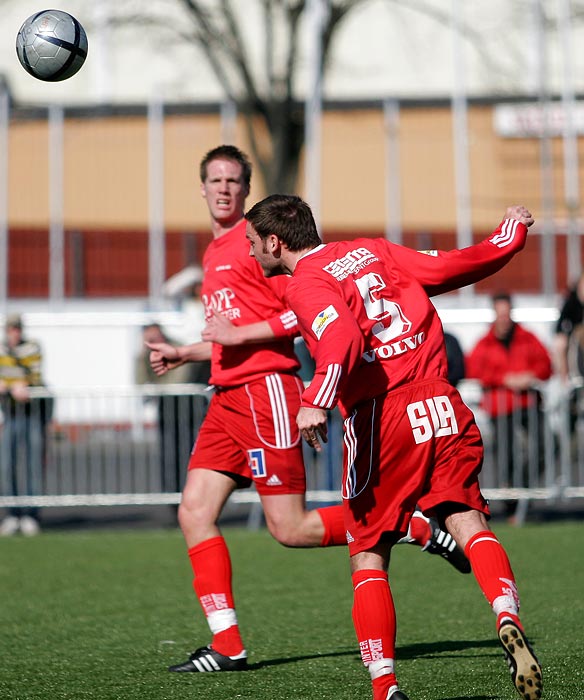 Träningsmatch Skövde AIK-Skene IF 1-0,herr,Södermalms IP,Skövde,Sverige,Fotboll,,2007,3618