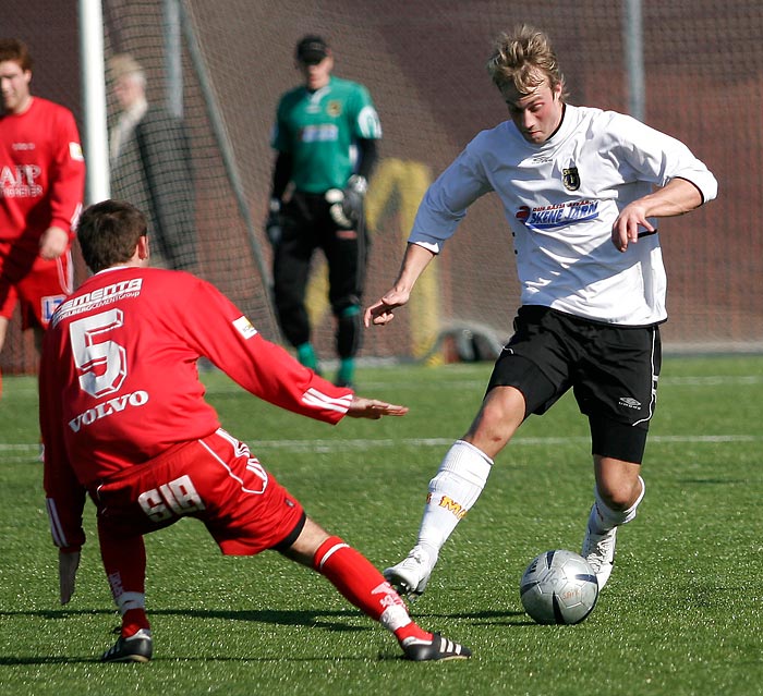 Träningsmatch Skövde AIK-Skene IF 1-0,herr,Södermalms IP,Skövde,Sverige,Fotboll,,2007,3625