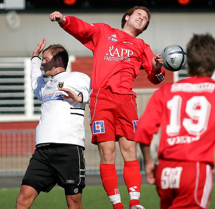 Träningsmatch Skövde AIK-Skene IF 1-0,herr,Södermalms IP,Skövde,Sverige,Fotboll,,2007,3627
