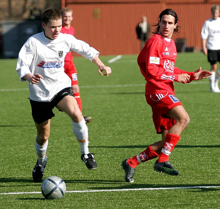 Träningsmatch Skövde AIK-Skene IF 1-0,herr,Södermalms IP,Skövde,Sverige,Fotboll,,2007,3637