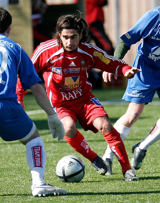 Träningsmatch Skövde AIK-Myresjö IF 0-1,herr,Södermalms IP,Skövde,Sverige,Fotboll,,2007,3649