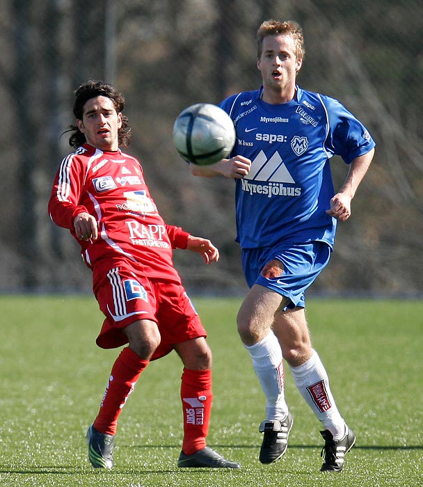 Träningsmatch Skövde AIK-Myresjö IF 0-1,herr,Södermalms IP,Skövde,Sverige,Fotboll,,2007,3680