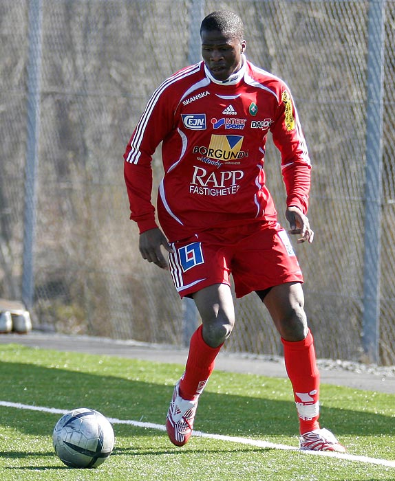 Träningsmatch Skövde AIK-Myresjö IF 0-1,herr,Södermalms IP,Skövde,Sverige,Fotboll,,2007,3686
