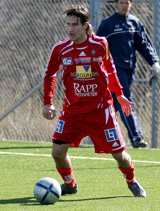 Träningsmatch Skövde AIK-Myresjö IF 0-1,herr,Södermalms IP,Skövde,Sverige,Fotboll,,2007,3689