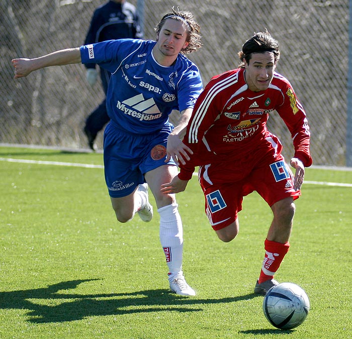 Träningsmatch Skövde AIK-Myresjö IF 0-1,herr,Södermalms IP,Skövde,Sverige,Fotboll,,2007,3691