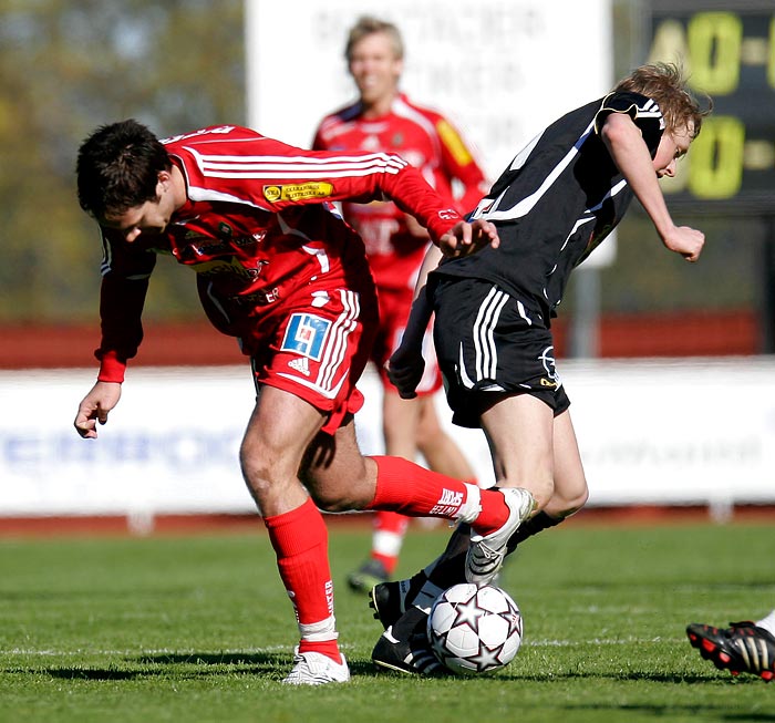 Skövde AIK-Carlstad United BK 1-1,herr,Södermalms IP,Skövde,Sverige,Fotboll,,2007,3481