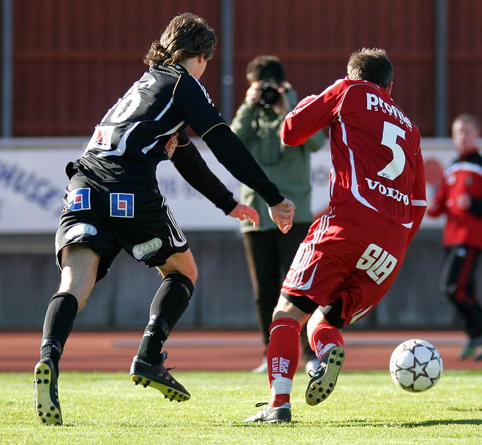 Skövde AIK-Carlstad United BK 1-1,herr,Södermalms IP,Skövde,Sverige,Fotboll,,2007,3493