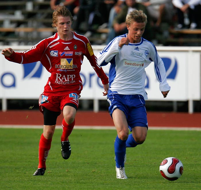 Skövde AIK-IFK Värnamo 1-2,herr,Södermalms IP,Skövde,Sverige,Fotboll,,2007,2553