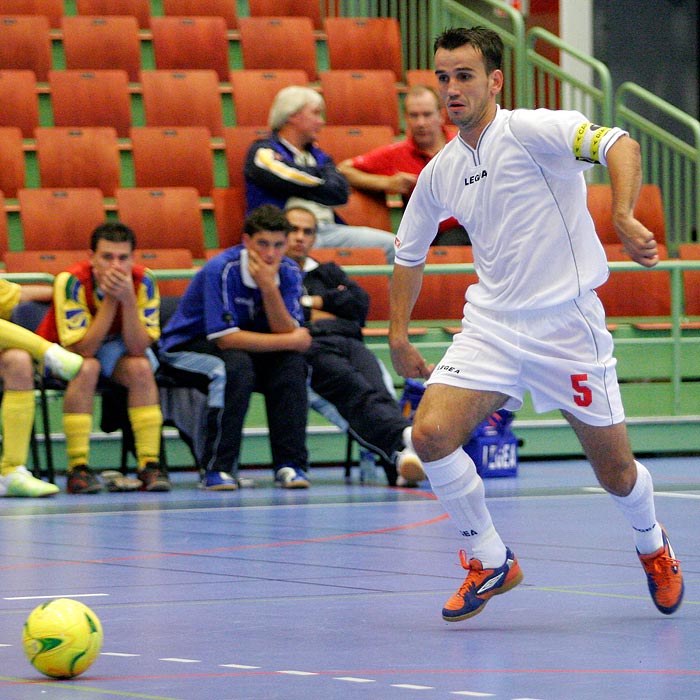 UEFA-Cupen Jeepers Handyman FC-MNK Kaskada Gracanica 3-18,herr,Arena Skövde,Skövde,Sverige,Futsal,,2007,1829