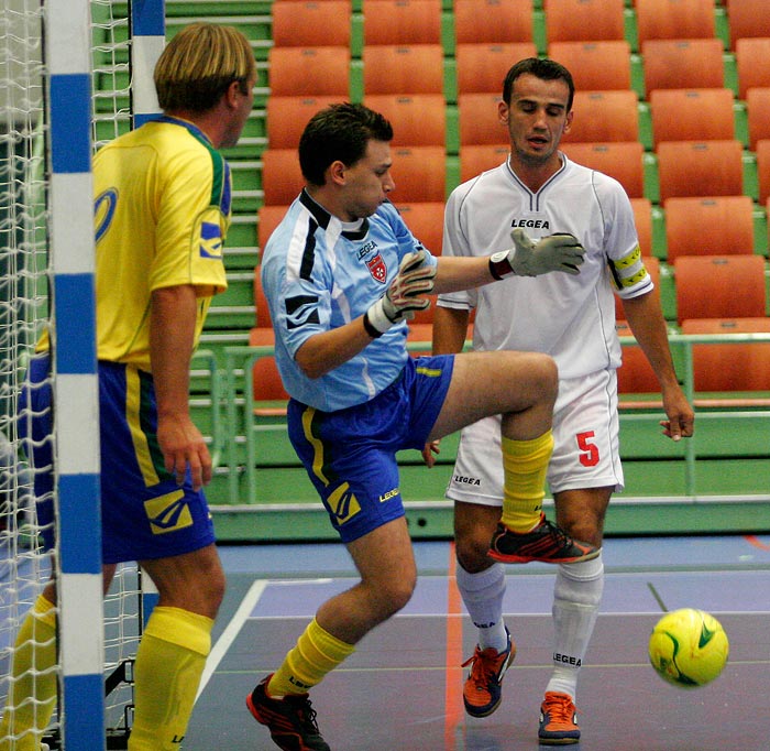 UEFA-Cupen Jeepers Handyman FC-MNK Kaskada Gracanica 3-18,herr,Arena Skövde,Skövde,Sverige,Futsal,,2007,1843