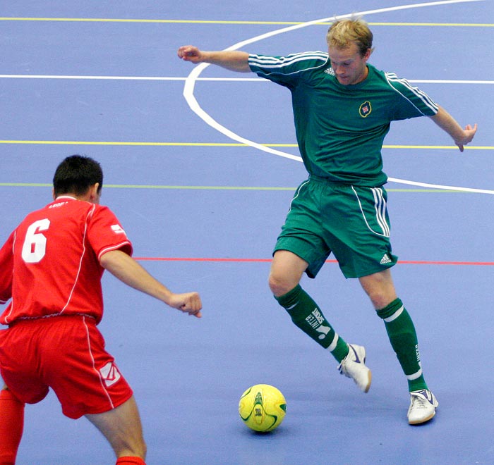 UEFA-Cupen MNK Kaskada Gracanica-Skövde AIK 1-2,herr,Arena Skövde,Skövde,Sverige,Futsal,,2007,1857