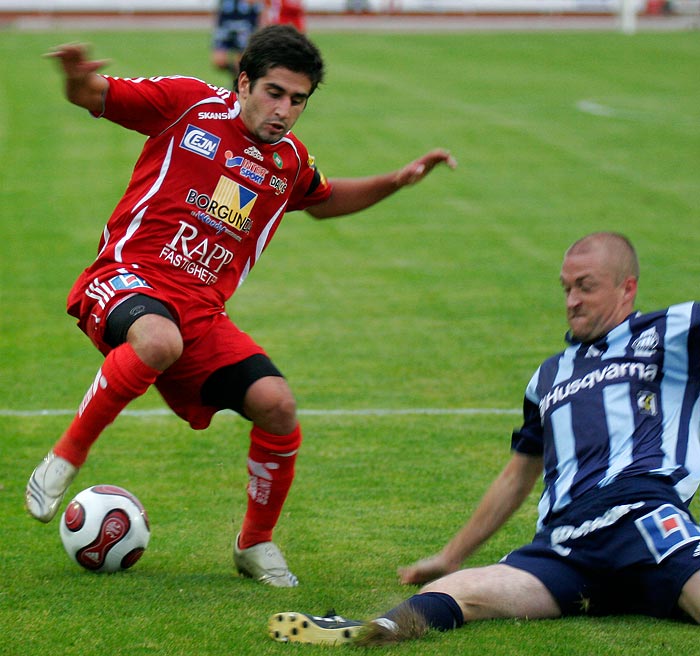 Skövde AIK-Husqvarna FF 2-2,herr,Södermalms IP,Skövde,Sverige,Fotboll,,2007,1954