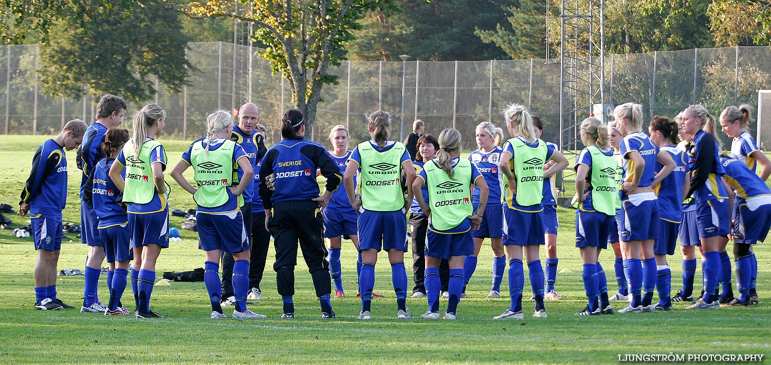 Sverige F19 Träning & presskonferens,dam,Lillegårdens IP,Skövde,Sverige,Fotboll,,2007,9252