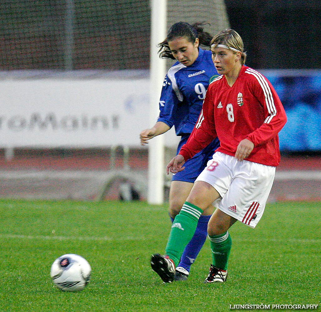 EM-kval F19 Ungern-Kazakstan 13-0,dam,Södermalms IP,Skövde,Sverige,Fotboll,,2007,9392