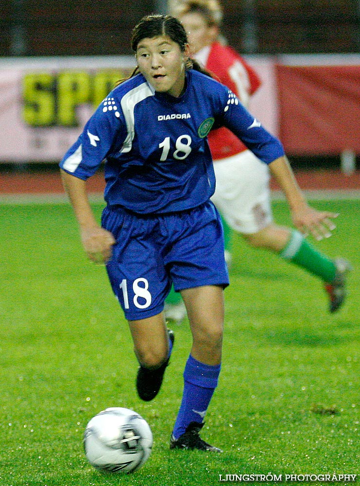 EM-kval F19 Ungern-Kazakstan 13-0,dam,Södermalms IP,Skövde,Sverige,Fotboll,,2007,9401