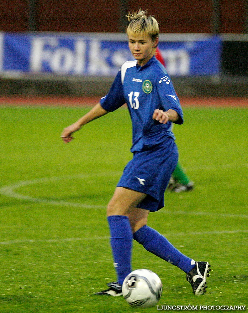 EM-kval F19 Ungern-Kazakstan 13-0,dam,Södermalms IP,Skövde,Sverige,Fotboll,,2007,9403