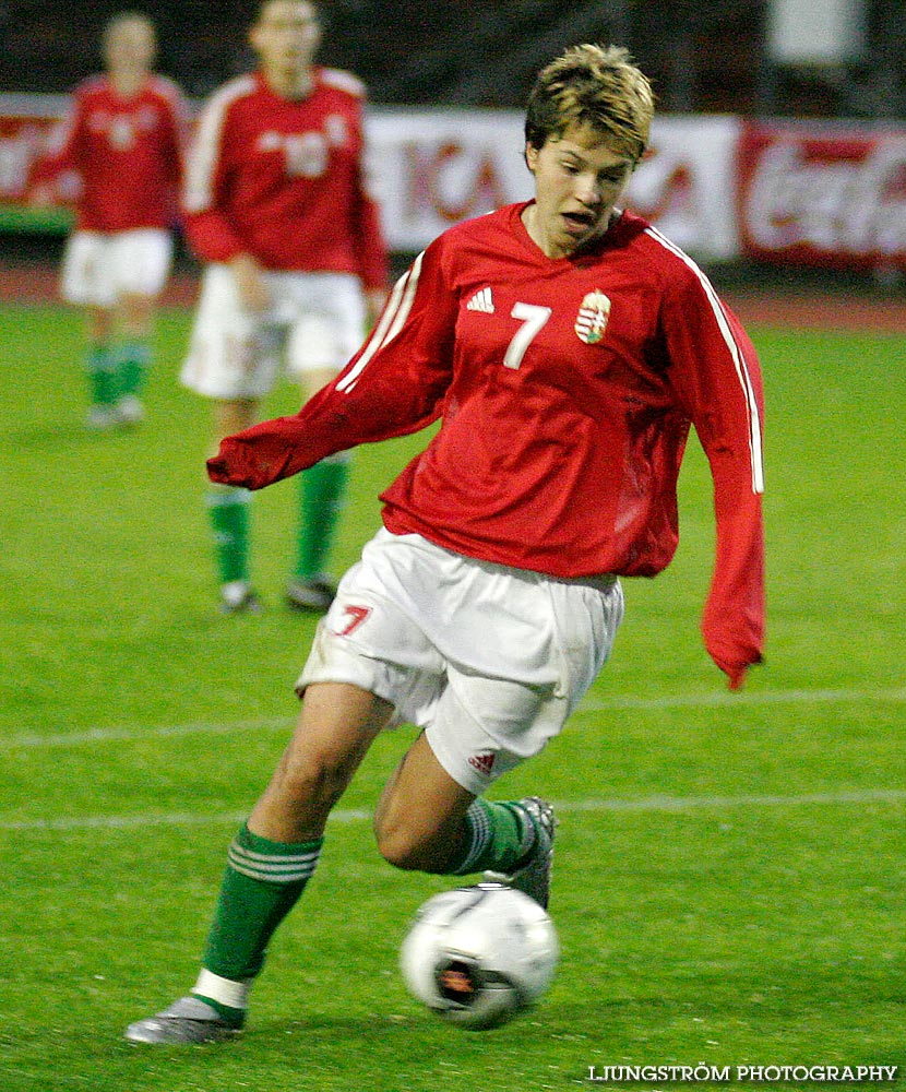 EM-kval F19 Ungern-Kazakstan 13-0,dam,Södermalms IP,Skövde,Sverige,Fotboll,,2007,9414