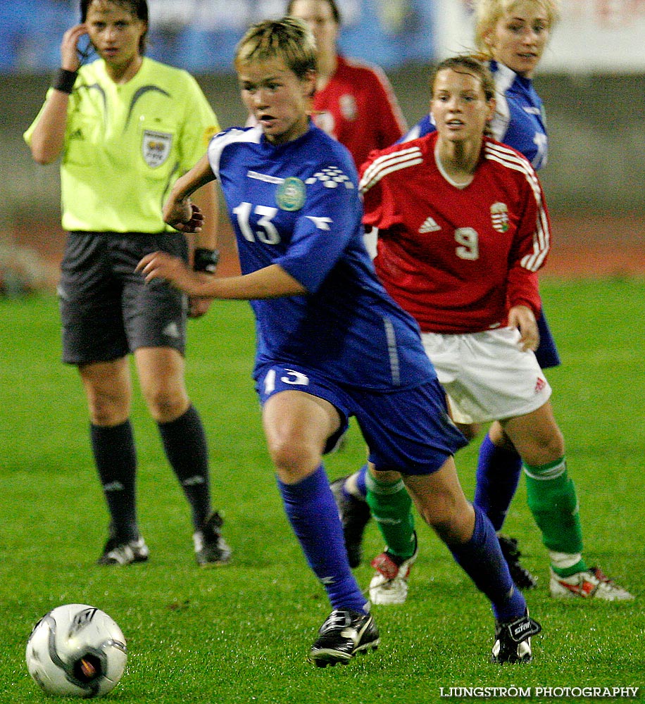 EM-kval F19 Ungern-Kazakstan 13-0,dam,Södermalms IP,Skövde,Sverige,Fotboll,,2007,9423
