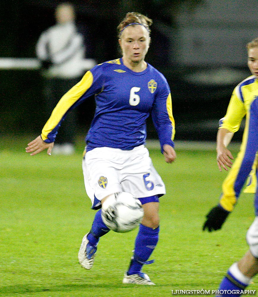 EM-kval F19 Sverige-Kazakstan 12-0,dam,Ulvesborg,Tidaholm,Sverige,Fotboll,,2007,9171