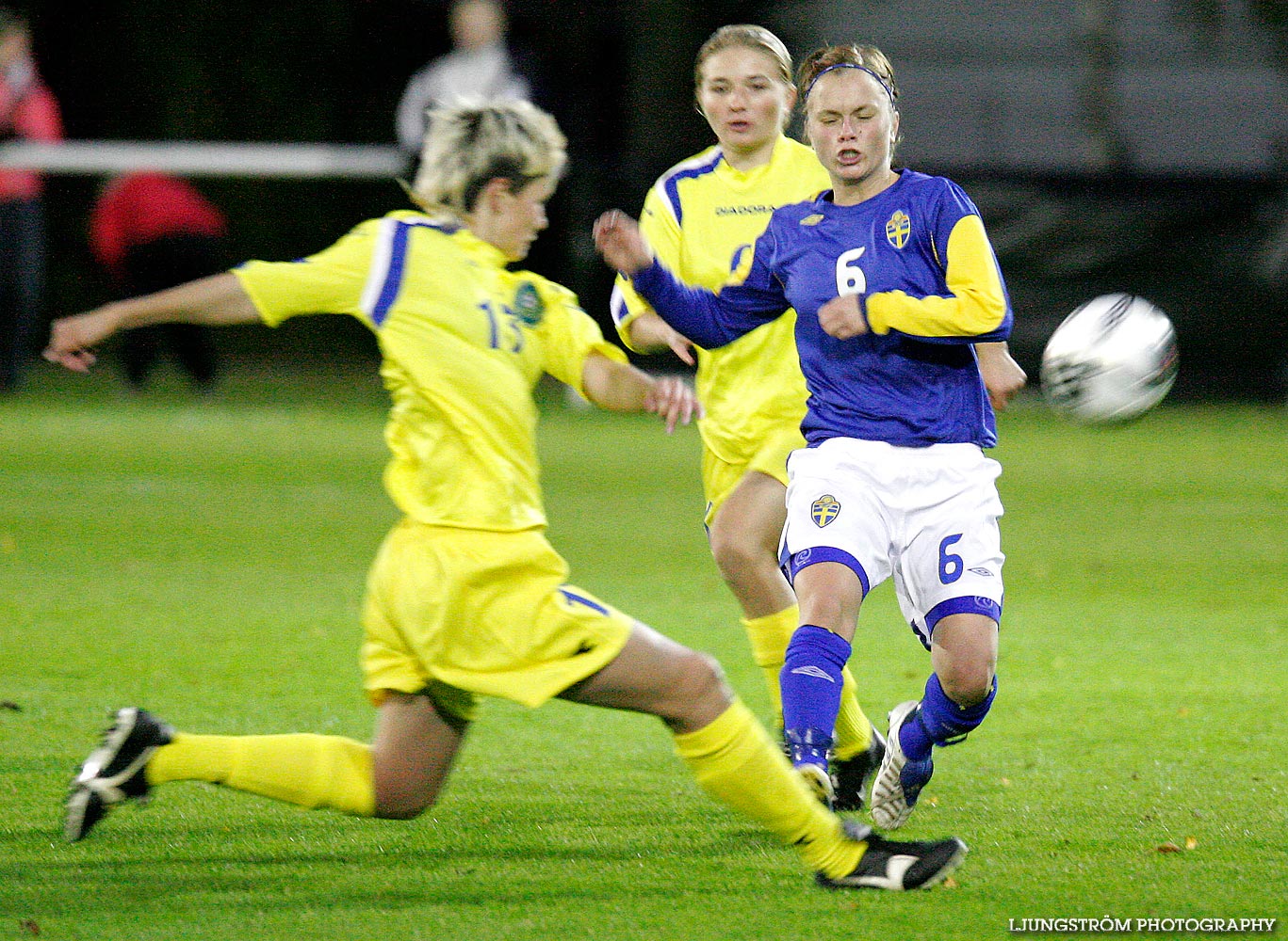EM-kval F19 Sverige-Kazakstan 12-0,dam,Ulvesborg,Tidaholm,Sverige,Fotboll,,2007,9172
