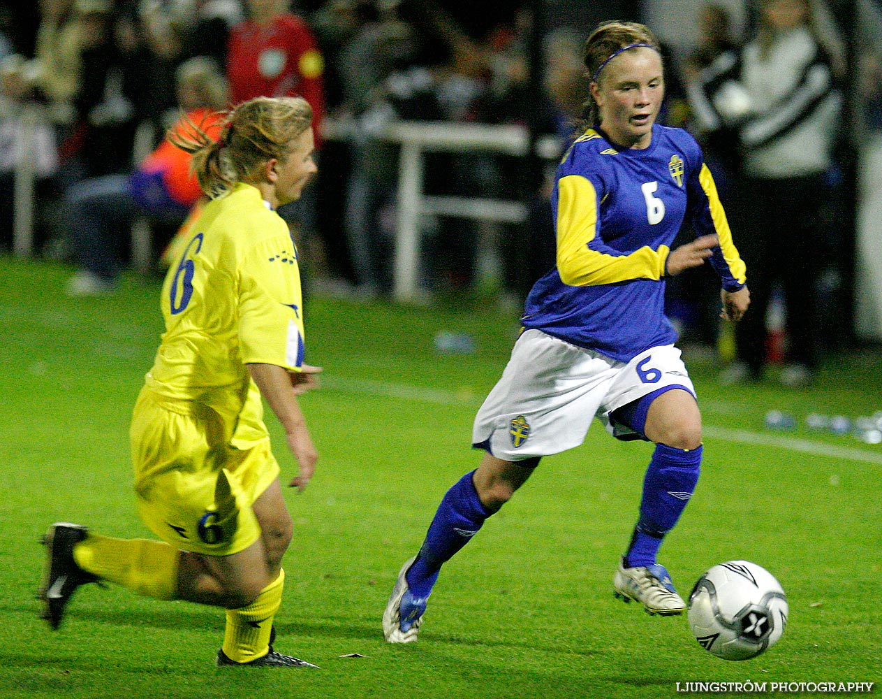 EM-kval F19 Sverige-Kazakstan 12-0,dam,Ulvesborg,Tidaholm,Sverige,Fotboll,,2007,9187