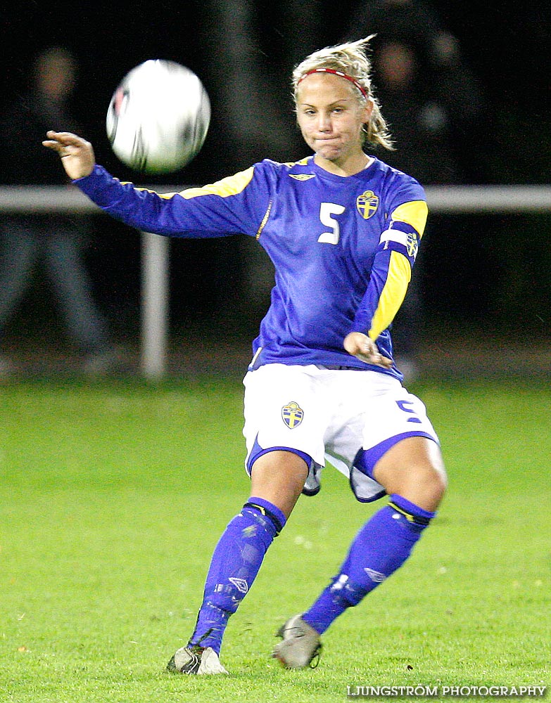 EM-kval F19 Sverige-Kazakstan 12-0,dam,Ulvesborg,Tidaholm,Sverige,Fotboll,,2007,9190