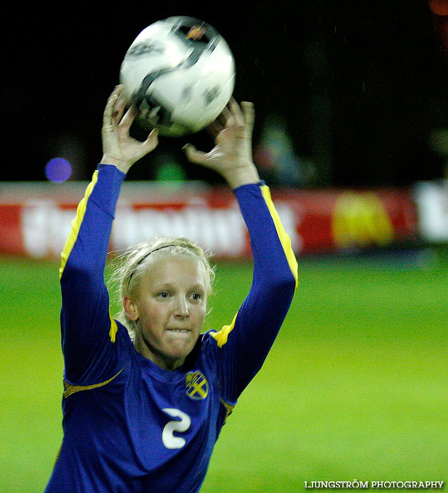 EM-kval F19 Sverige-Kazakstan 12-0,dam,Ulvesborg,Tidaholm,Sverige,Fotboll,,2007,9196