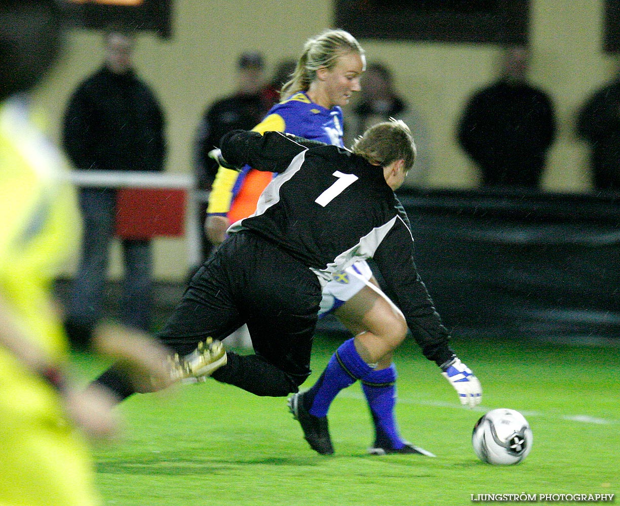 EM-kval F19 Sverige-Kazakstan 12-0,dam,Ulvesborg,Tidaholm,Sverige,Fotboll,,2007,9203